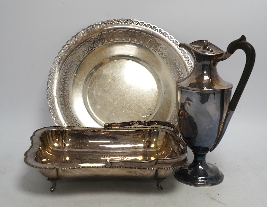A large group of mixed plated wares. Condition - fair